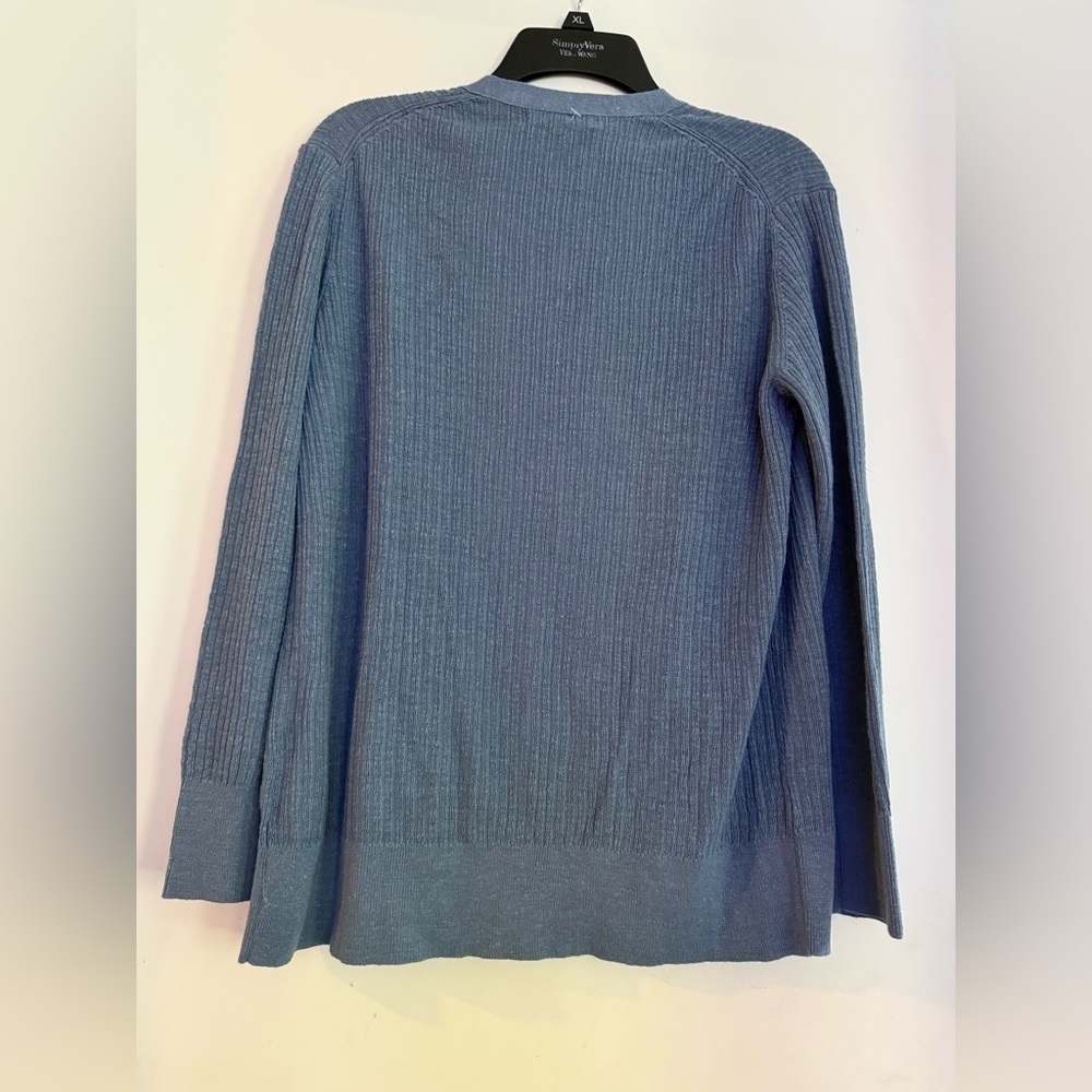 Banana Republic Ribbed Linen Blend Cardigan Size PS - Picture 3 of 5